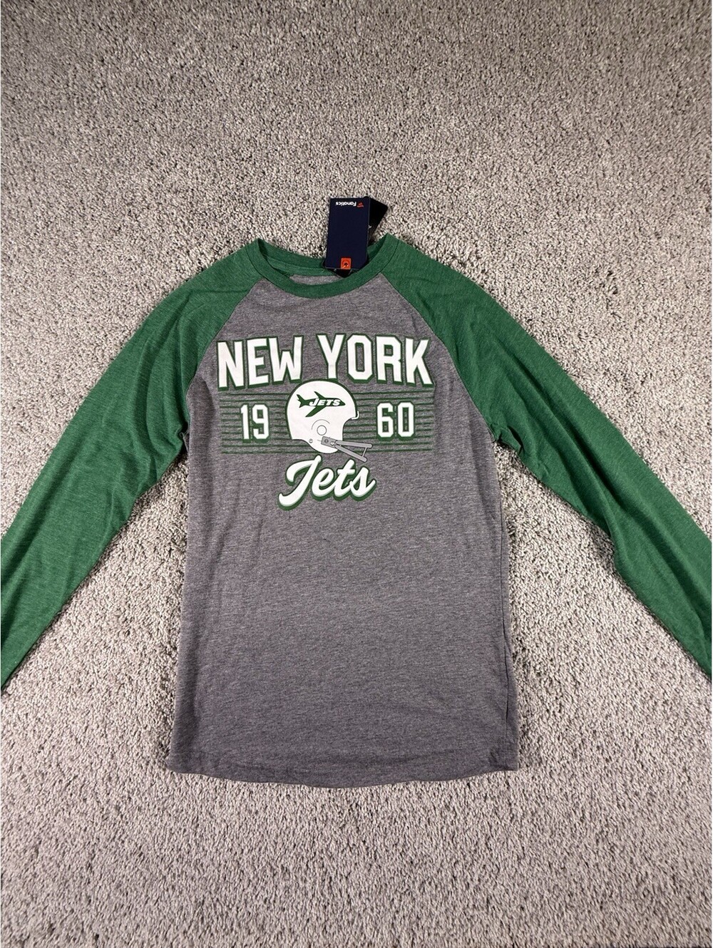 Fanatics New York Jets Women’s T Shirt Size Small Long Sleeve NWT